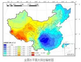 我國太陽能資源是如何分布的？